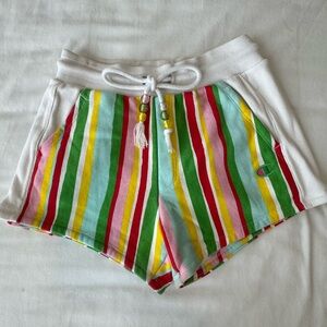 Champion “Reverse Weave” Sweat Shorts | Limited edition Stripe design | Size S